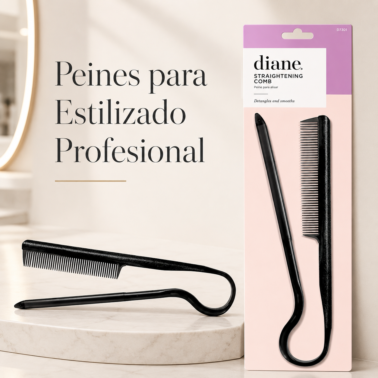 Diane Straightening Comb D7301