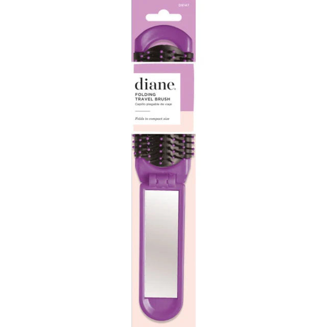 Diane Folding Travel Brush D8147 Cepillo Plegable de Viaje para Desenredar