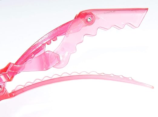Diane Gator Clips 3-Pack 4½” D82C – Clips Profesionales Tipo Cocodrilo para Sujetar Cabello