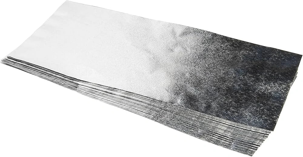 Diane 5” x 12” Hair Coloring Foil D8302 – Papel de Aluminio para Tinte, Mechas y Balayage 45 Hojas