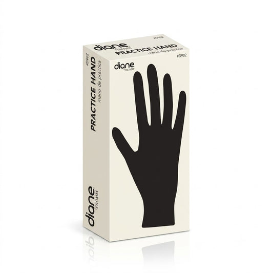 DIANE Practice Hand D902 – Mano de Práctica para Uñas, Acrílico, Gel y Nail Art