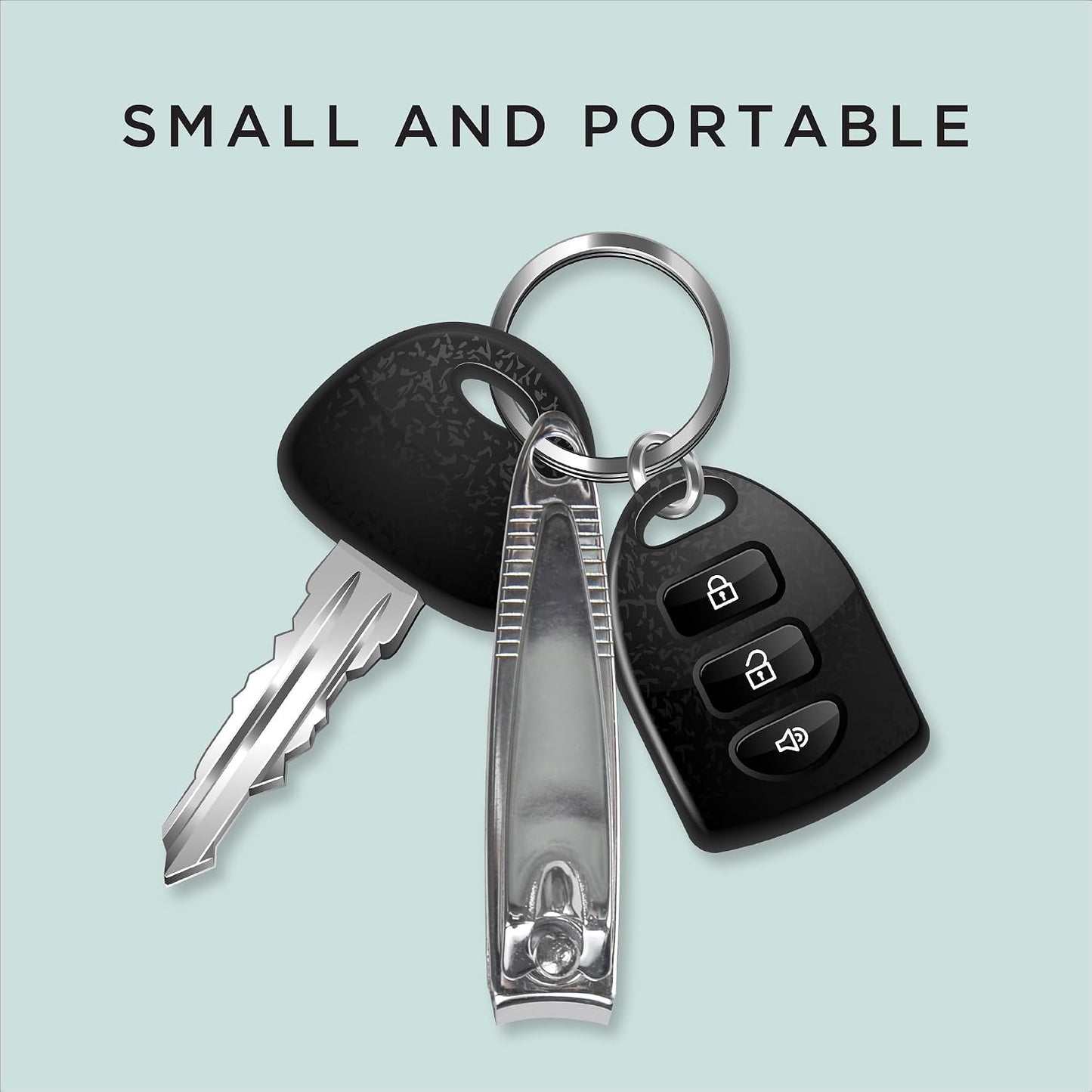 Diane Small Nail Clipper 2” D904 – Cortauñas Pequeño de Acero Inoxidable