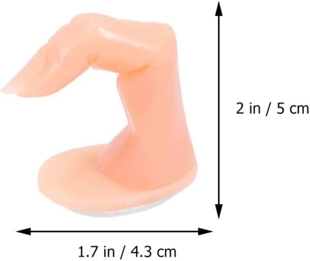 💅 Diane Practice Finger D912 – Dedo de Práctica Profesional para Uñas Acrílicas, Gel y Diseño