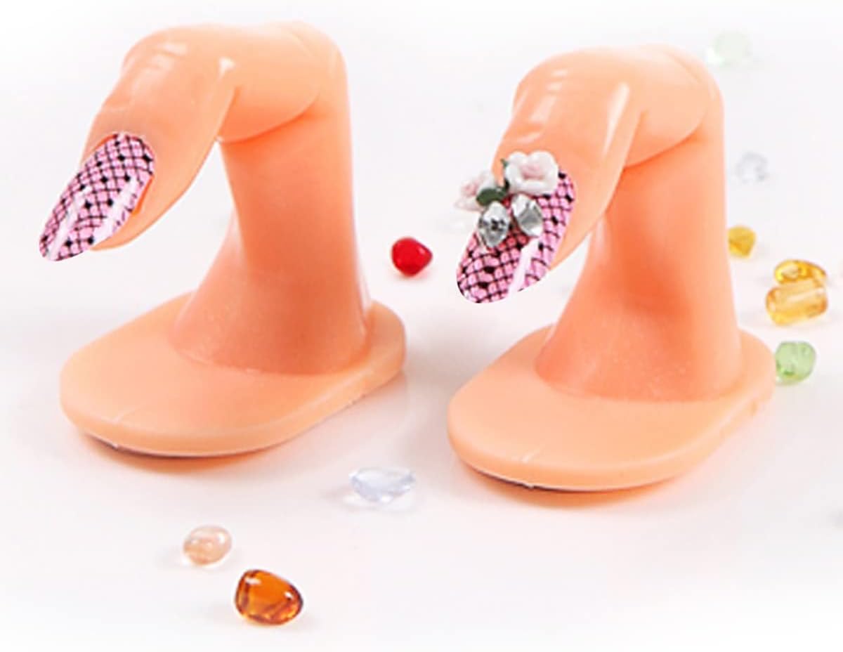 💅 Diane Practice Finger D912 – Dedo de Práctica Profesional para Uñas Acrílicas, Gel y Diseño