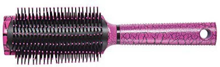 Diane Pink Crackle Styling Brush D9558 para Desenredar, Peinar y Estilizar Todo Tipo de Cabello
