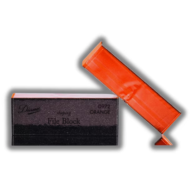 Diane Shaping File Block D972 Orange – Bloque Lima Negro y Naranja