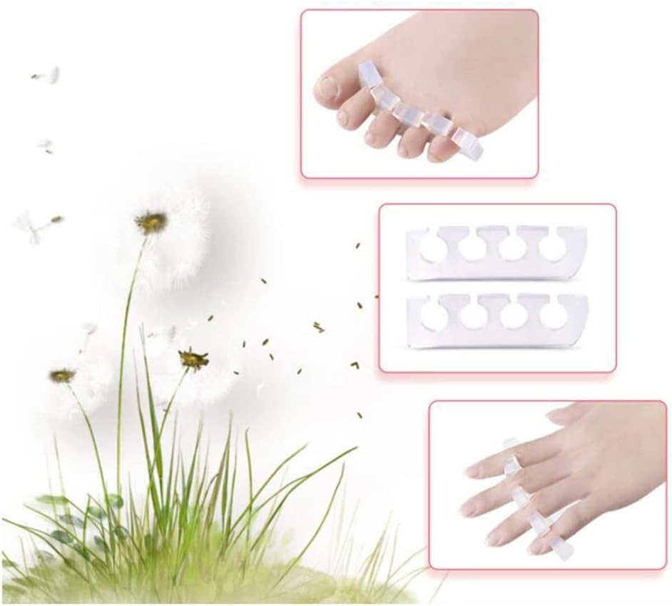 🦶 Diane Toe Separators 2-Pack D992 – Separadores de Dedos para Pedicura en Casa o Salón