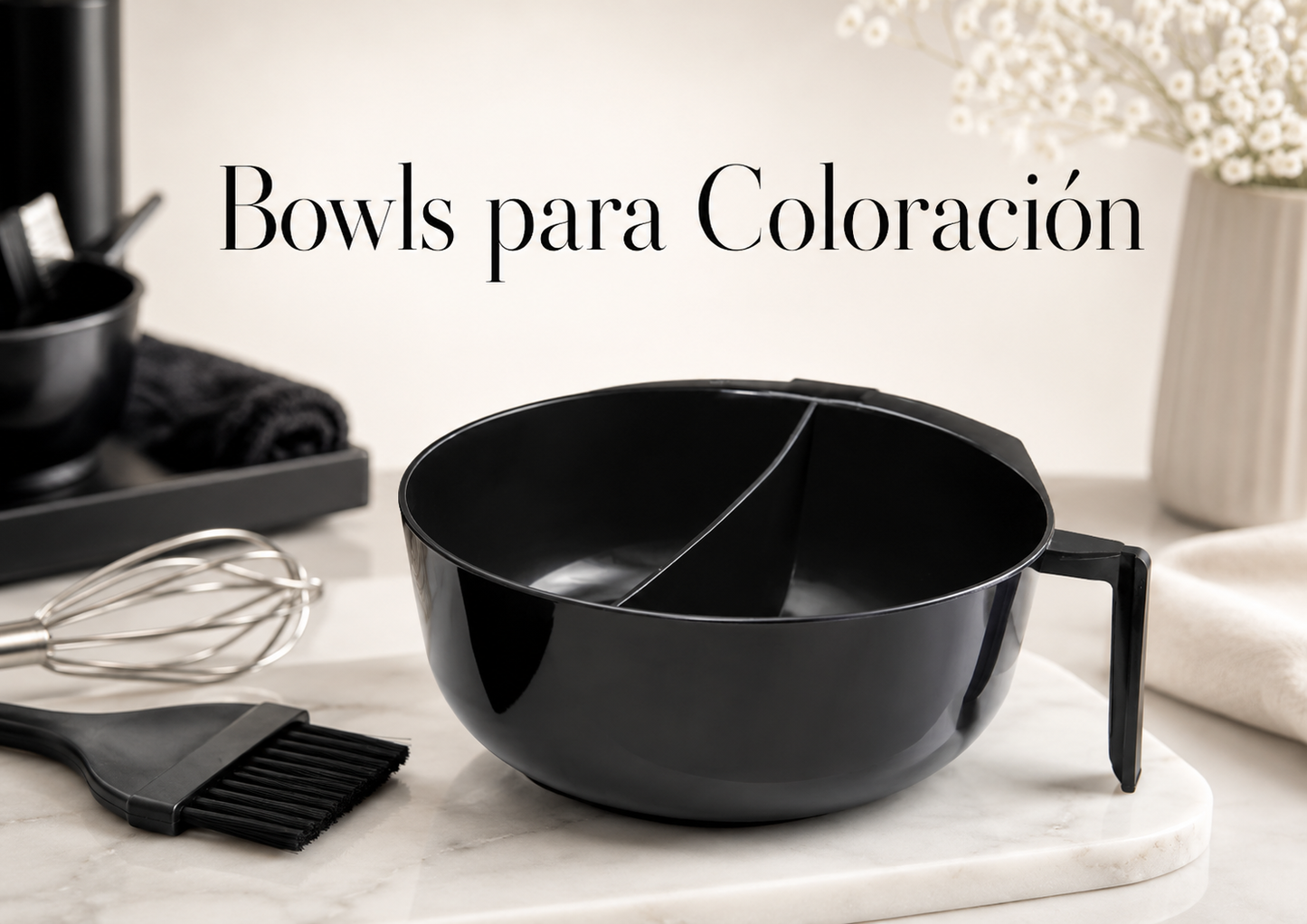 Diane Divide Color Bowl 12oz DAA004 – Bowl Dividido para Mezcla de Tinte Profesional
