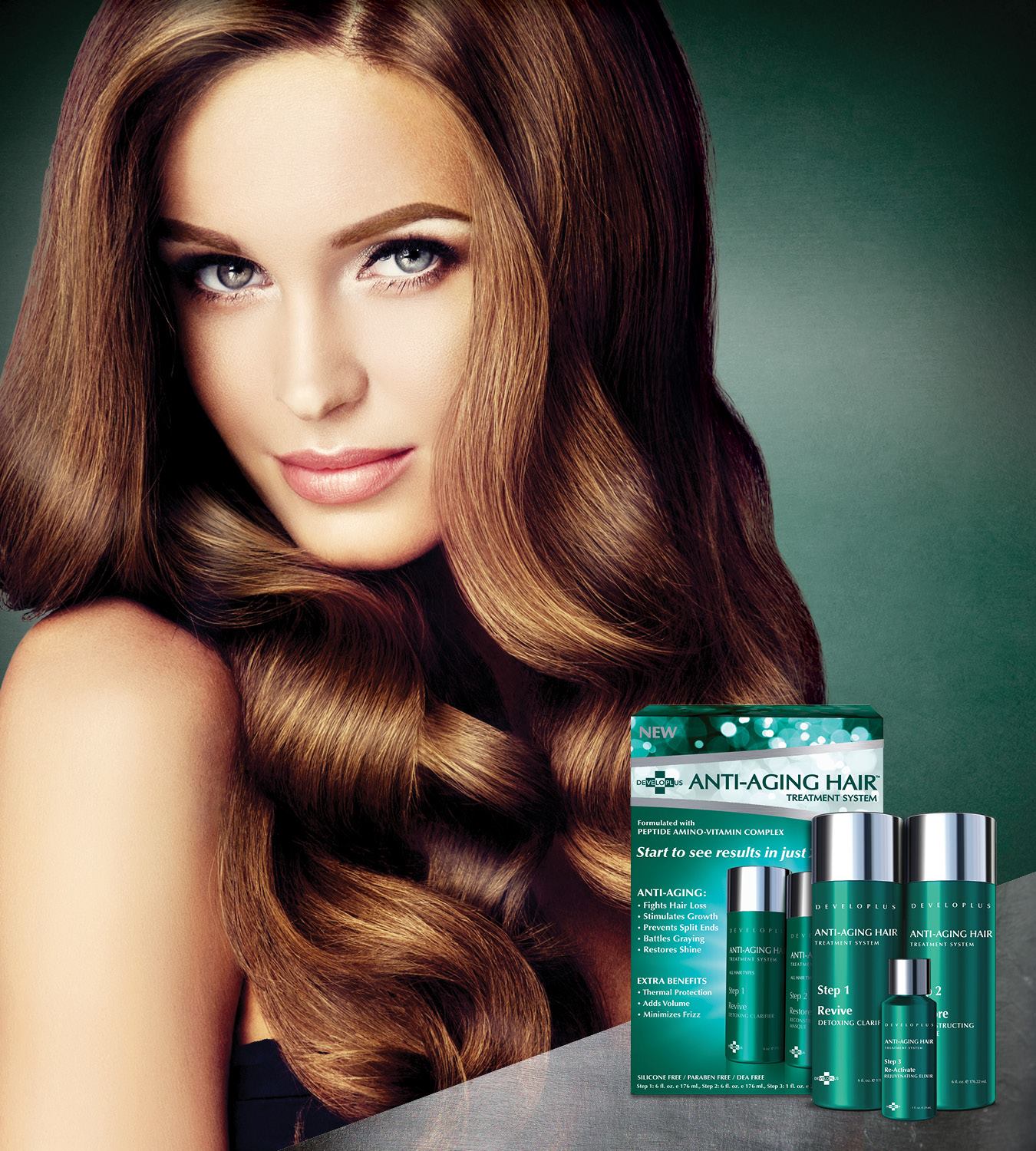 Developlus Anti-Aging Hair Treatment System