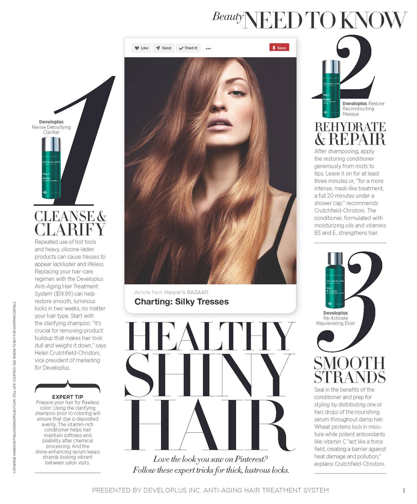 Developlus Anti-Aging Hair Treatment System