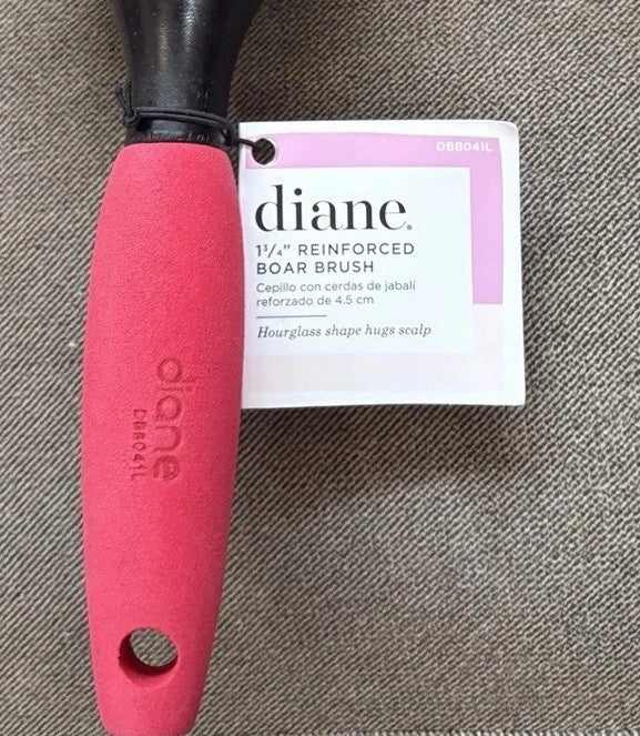 Diane Reinforced Boar Round Brush 1¾” DBB041L – Cepillo Redondo con Cerdas de Jabalí