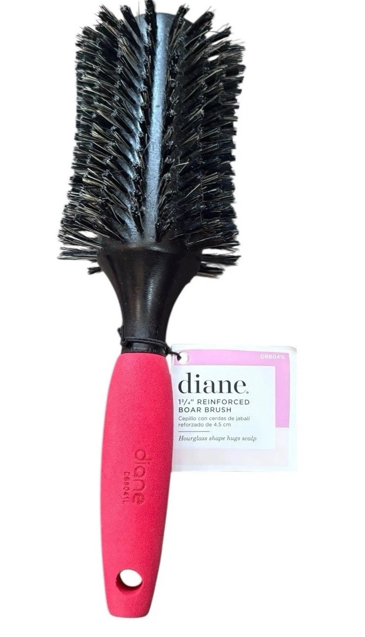Diane Reinforced Boar Round Brush 1¾” DBB041L – Cepillo Redondo con Cerdas de Jabalí