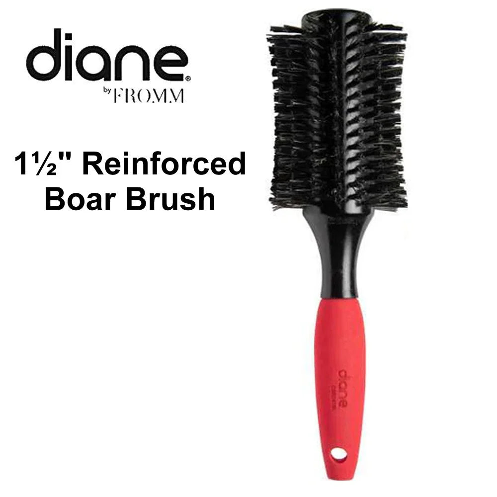 Diane Reinforced Boar Round Brush 1½” DBB041M – Cepillo Redondo con Cerdas de Jabalí