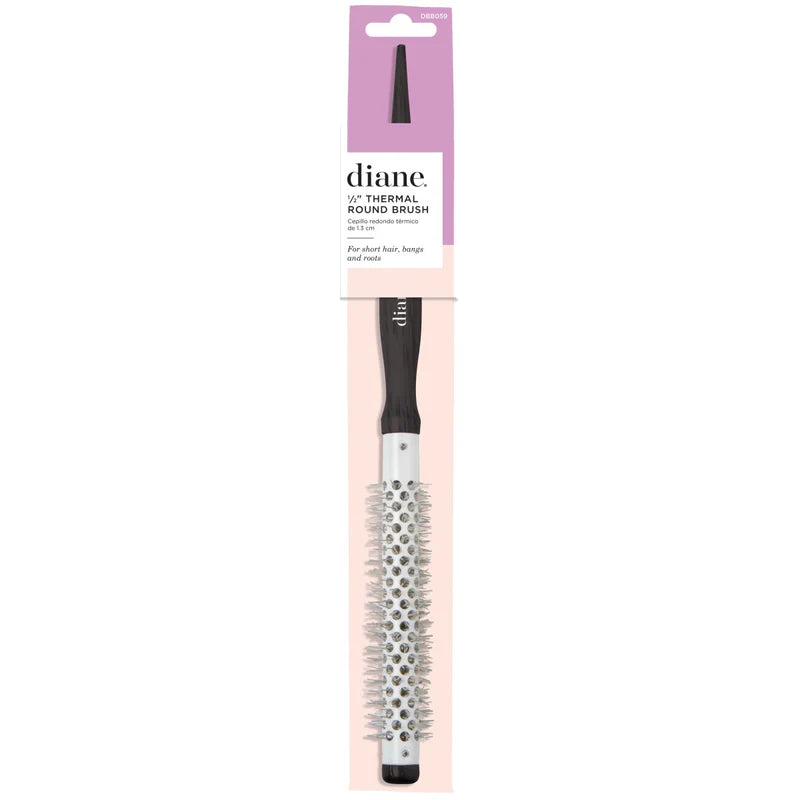 Diane DBB059 Thermal Round Brush 1/2” – Cepillo Térmico Redondo para Flequillos y Raíz