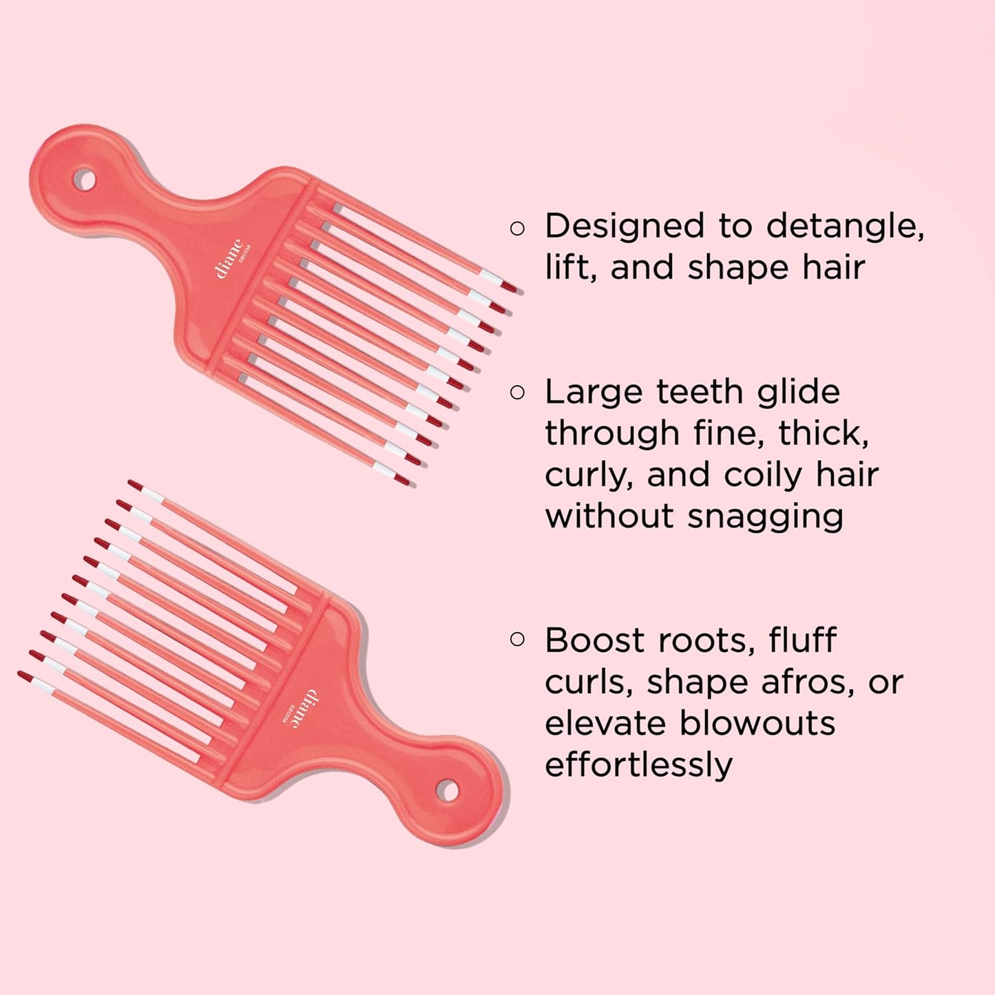 Diane MEBCO Large Lift Comb 7” DBC059