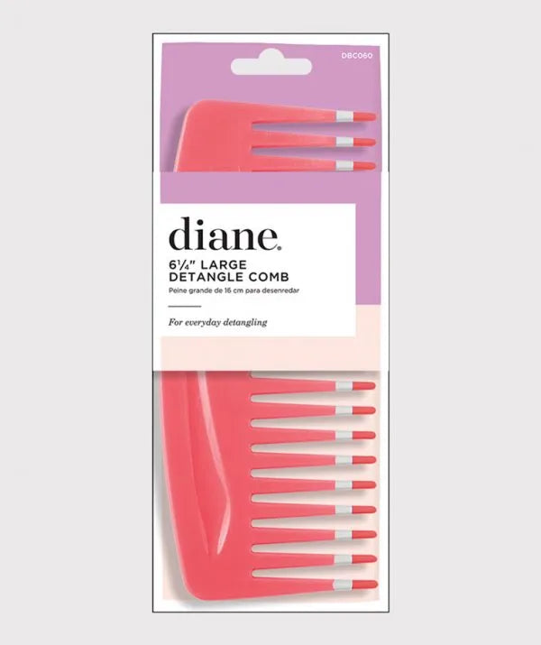 Diane MEBCO Large Detangler Comb 6¼” DBC060