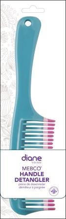 Diane MEBCO Handle Detangler Comb 8.5” DBC061