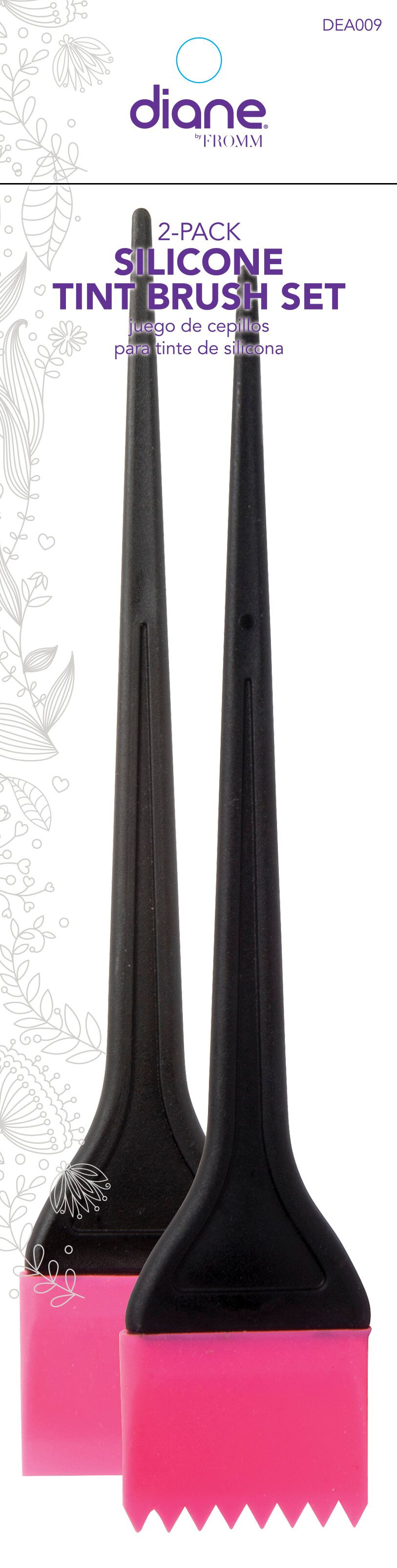 Diane 2-Pack 2” Silicone Color Brush DEA009 – Brochas de Silicón para Aplicación de Color