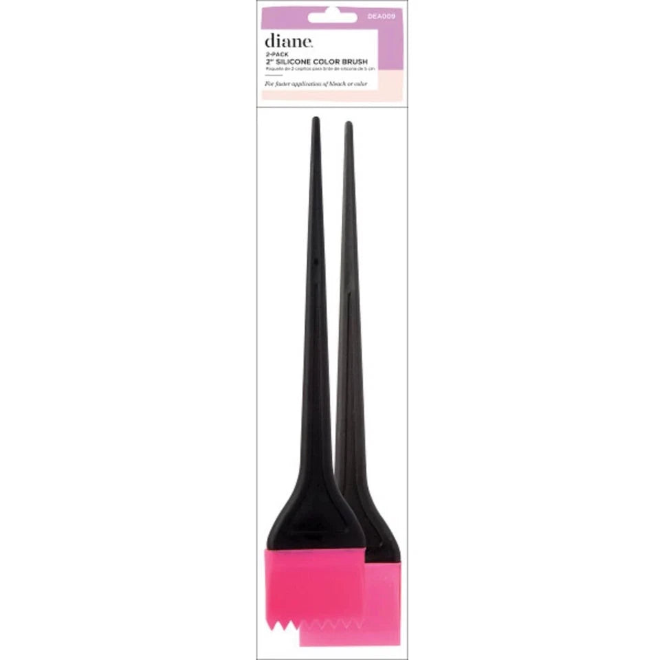Diane 2-Pack 2” Silicone Color Brush DEA009 – Brochas de Silicón para Aplicación de Color