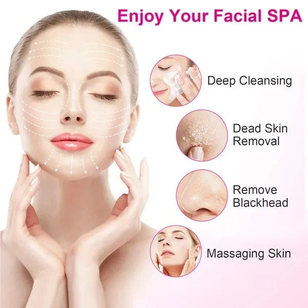 Diane 5-in-1 Beauty Cleansing Brush DEE008 – Cepillo Facial de Limpieza con 5 Cabezales