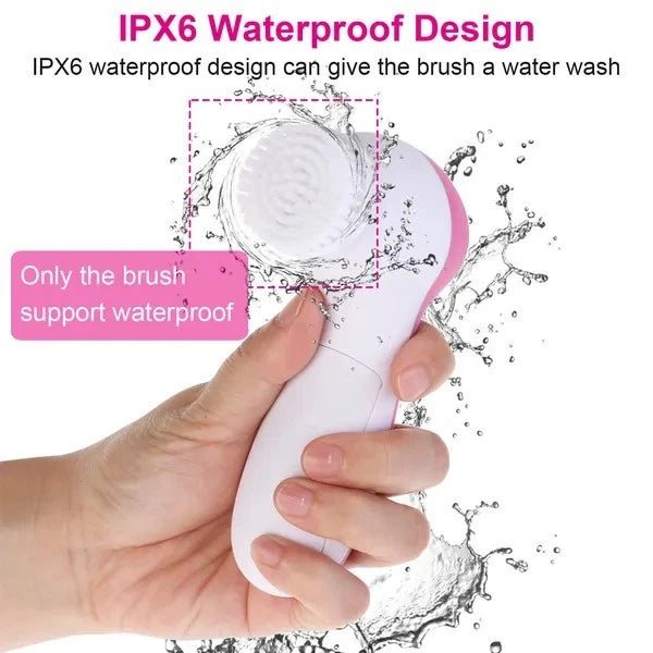 Diane 5-in-1 Beauty Cleansing Brush DEE008 – Cepillo Facial de Limpieza con 5 Cabezales