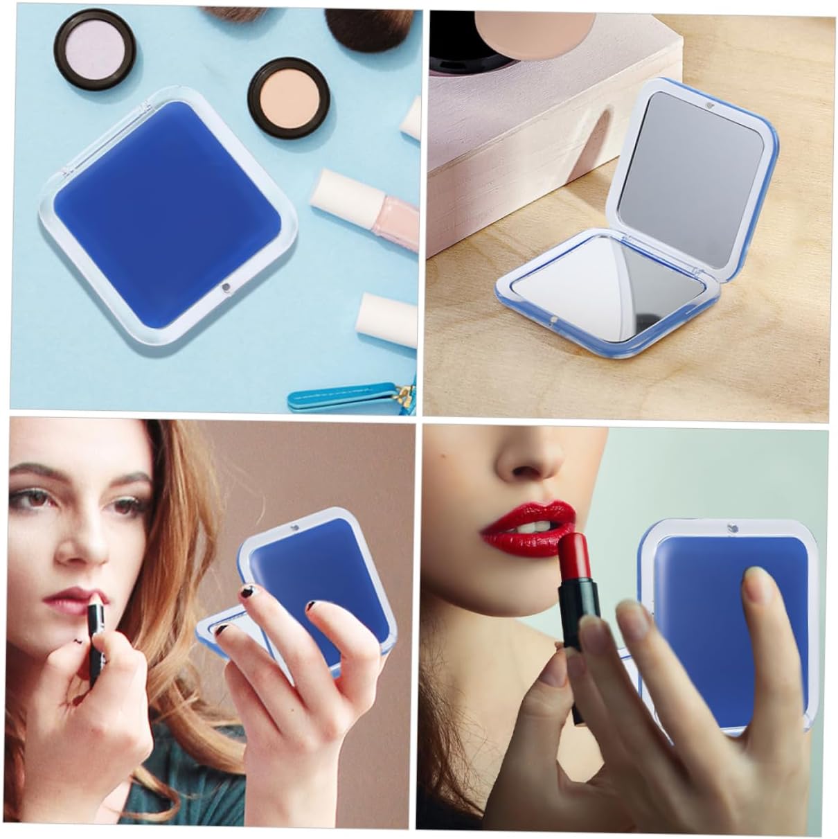 DIANE Pocket Mirror DEM003 – Espejo Compacto Portátil para Maquillaje, Retoques y Uso Diario