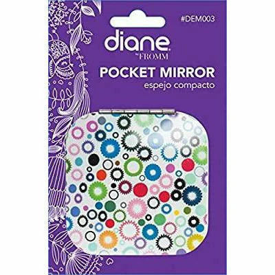 DIANE Pocket Mirror DEM003 – Espejo Compacto Portátil para Maquillaje, Retoques y Uso Diario