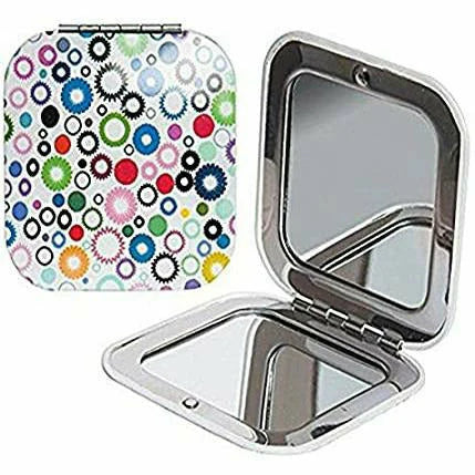 DIANE Pocket Mirror DEM003 – Espejo Compacto Portátil para Maquillaje, Retoques y Uso Diario