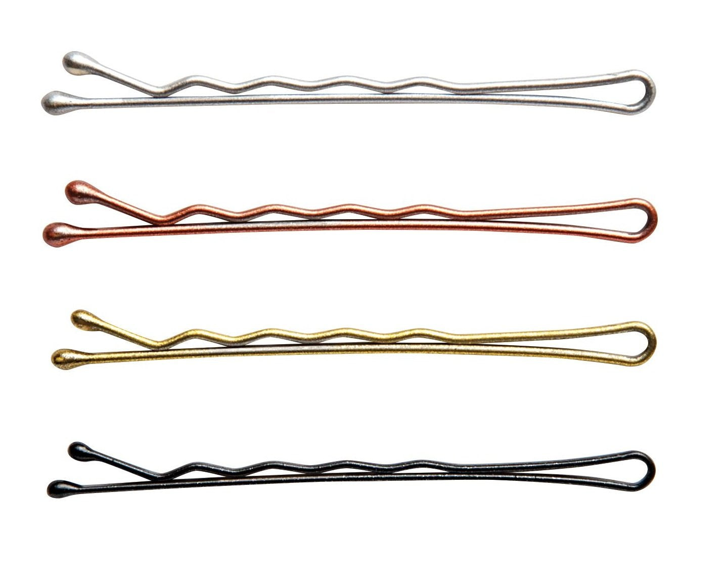 DIANE 2" Bobby Pins 60pz DHC020 – Pasadores Surtidos para Peinados y Recogidos