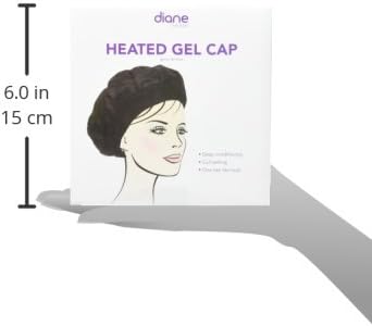✨ Diane Heated Gel Cap DHH012 – Gorro Térmico para Tratamientos Capilares, Deep Conditioning y Rutinas de Cuidado del Cabello