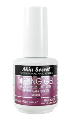 💅✨ Mia Secret DIPPING GEL 0.5 oz (15 ml) – Sistema Dipping Profesional Sin Olor