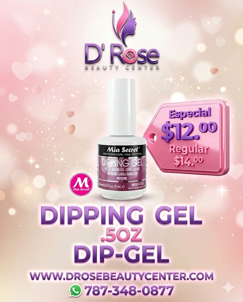 💅✨ Mia Secret DIPPING GEL 0.5 oz (15 ml) – Sistema Dipping Profesional Sin Olor