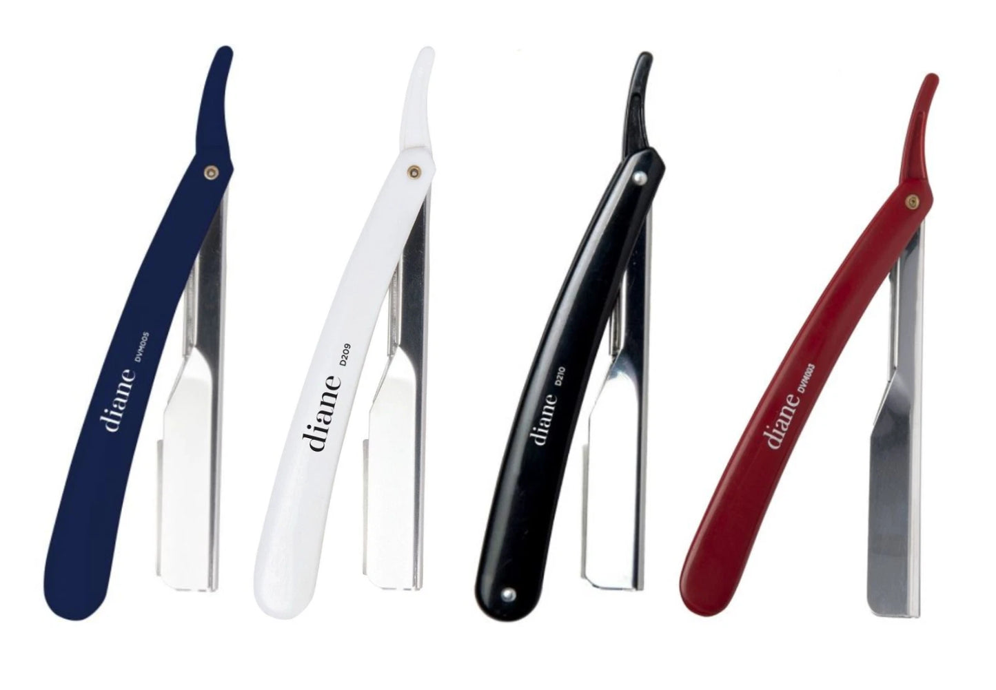 Diane Men Classic Straight Razor D209 Navaja Clásica de Afeitar Blanca