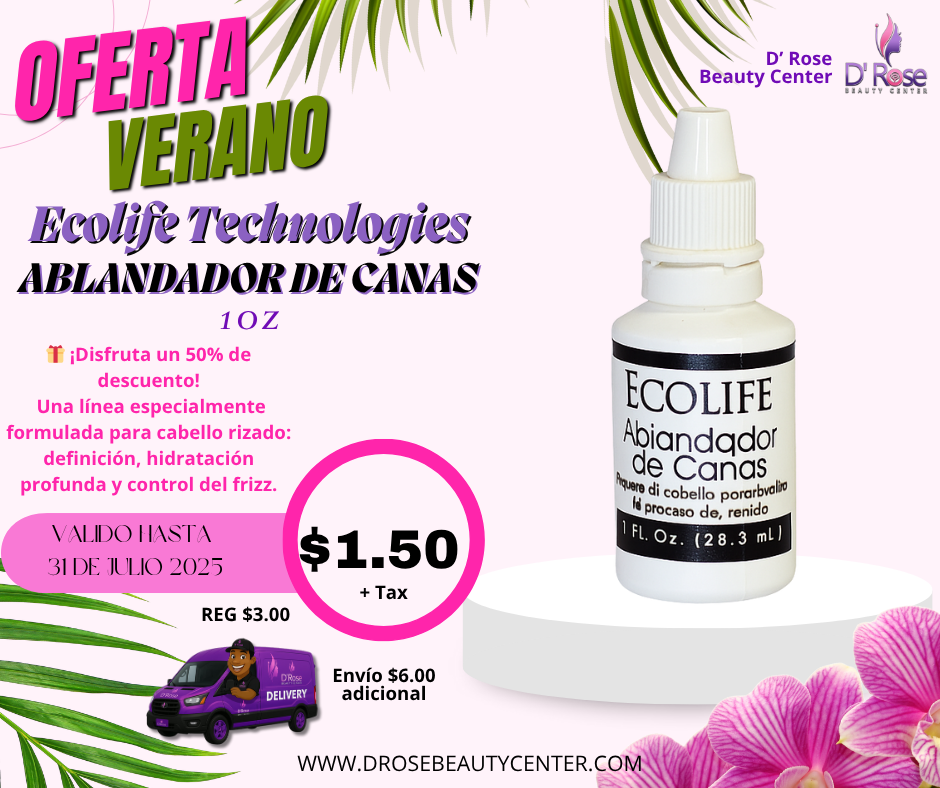 ECOLIFE TECHNOLOGIES ABLANDADOR DE CANAS 1OZ EAC1