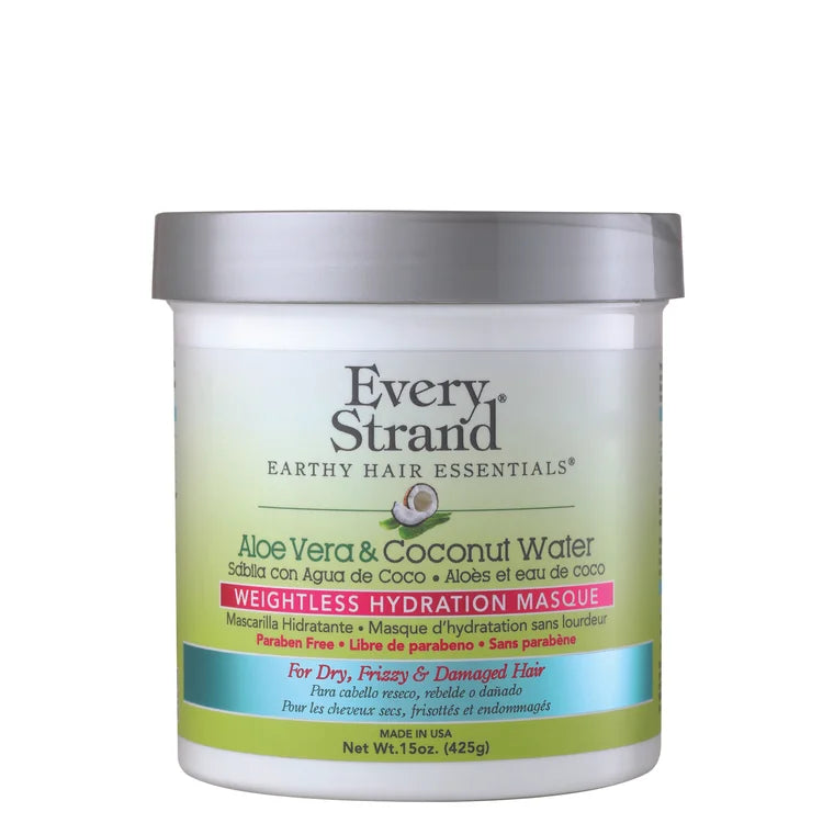 Every Strand – Aloe Vera &amp; Coconut Water Weightless Hydration Masque 15oz (ESACM15)