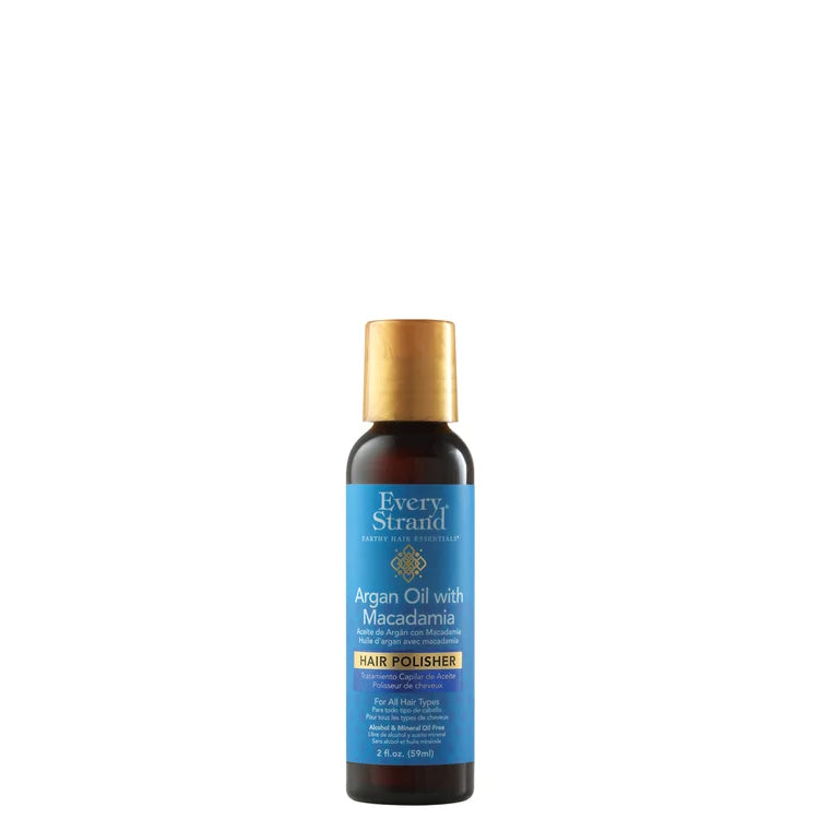 Every Strand Pulidor de Cabello con Aceite de Argán &amp; Macadamia / 2oz (ESAMHP2)