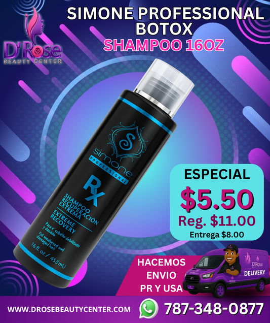 🖤 SIMONE PROFESSIONAL BOTOX – SHAMPOO 16oz