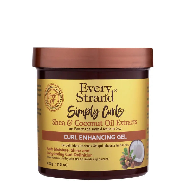 Every Strand Simply Curls – Gel Potenciador de Rizos 15oz