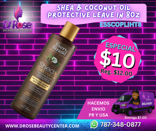 Every Strand Shea & Coconut Oil – Protective Leave-In Hair Treatment / 8oz (ESSCOPLIHT8)