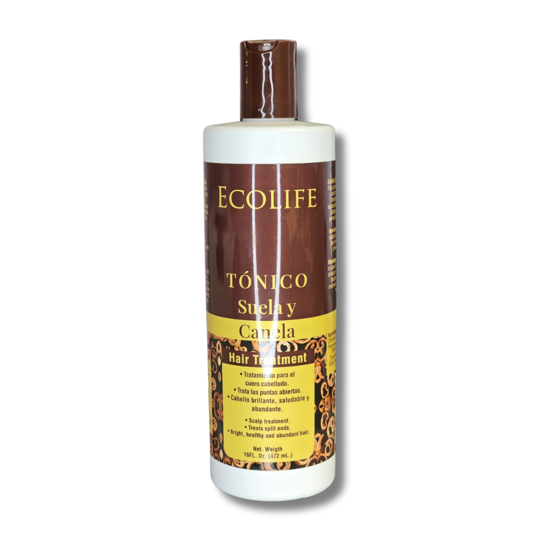 ECOLIFE TECHNOLOGIES TONICO DE SUELA Y CANELA 16OZ ESZ16