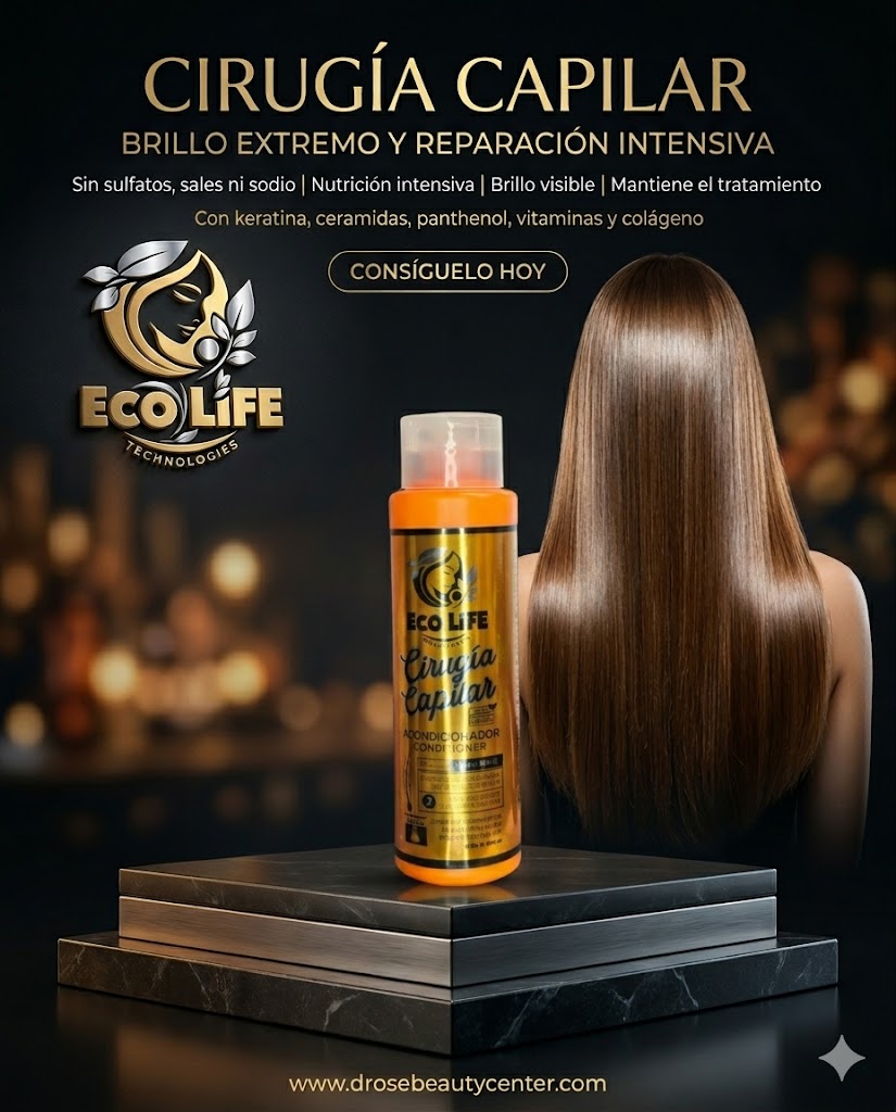 ECOLIFE TECHNOLOGIES Cirugía Capilar Acondicionador 16 oz