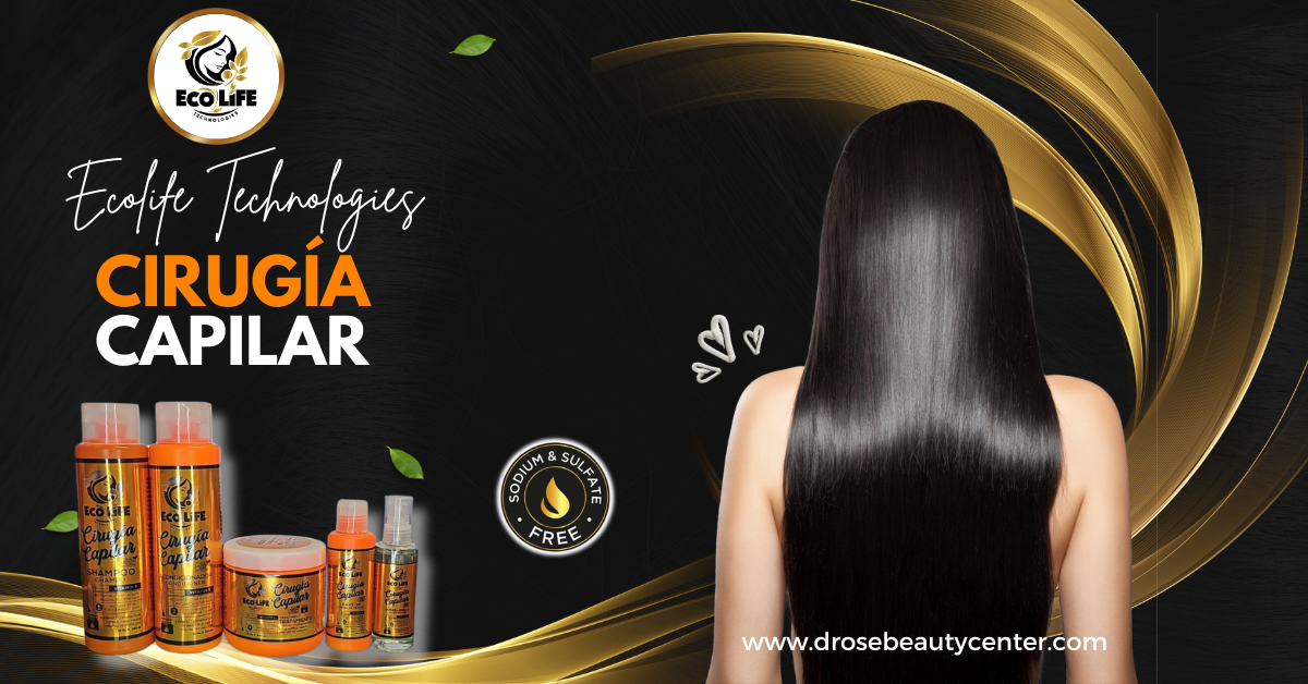 🧡 ECOLIFE TECHNOLOGIES – CIRUGÍA CAPILAR KIT LACEADOR 2oz