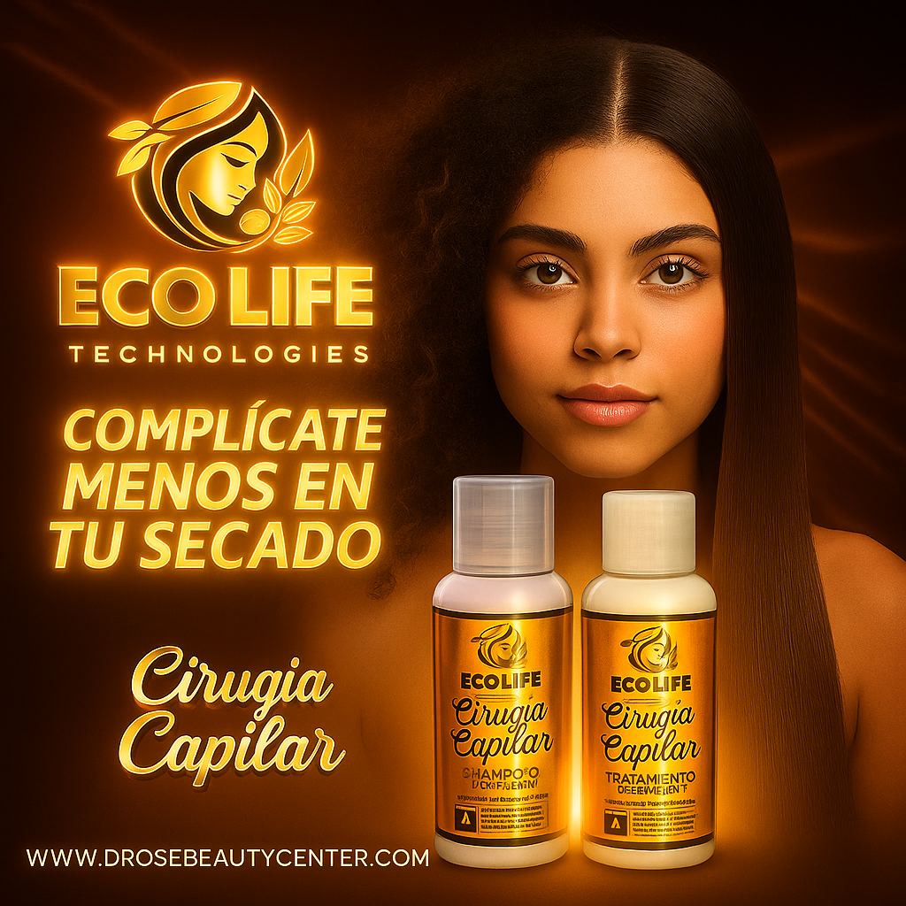 🧡 ECOLIFE TECHNOLOGIES – CIRUGÍA CAPILAR KIT LACEADOR 2oz