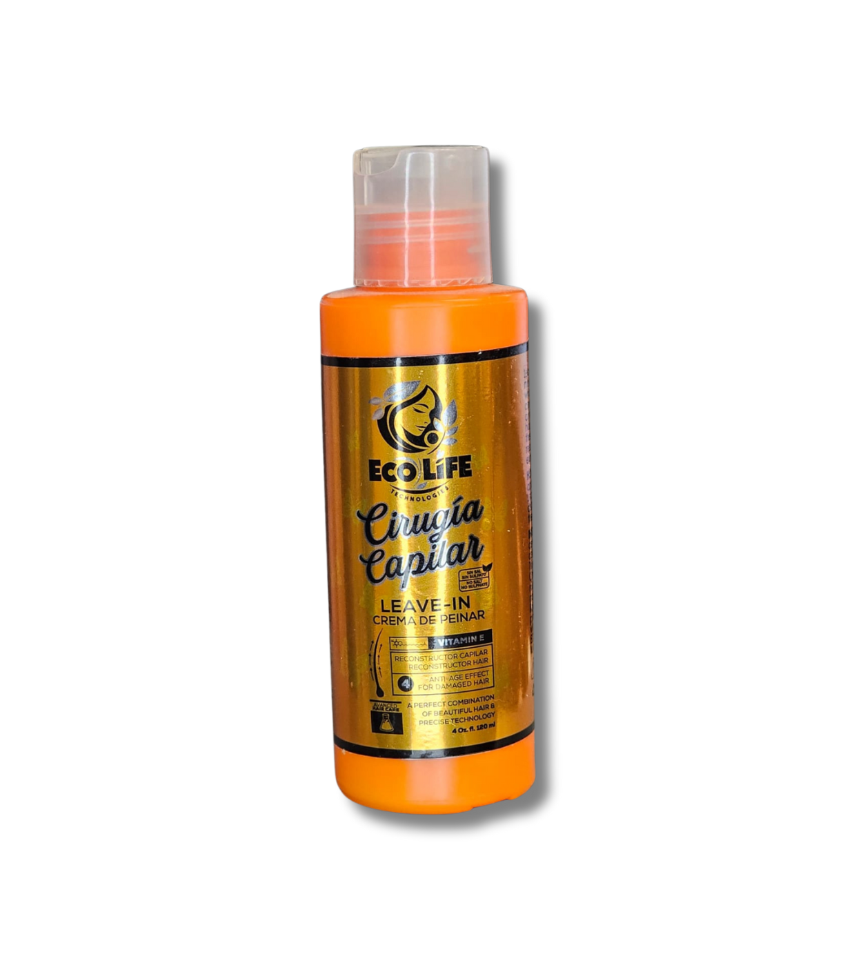 🧡 ECOLIFE TECHNOLOGIES – CIRUGÍA CAPILAR LEAVE-IN 4oz