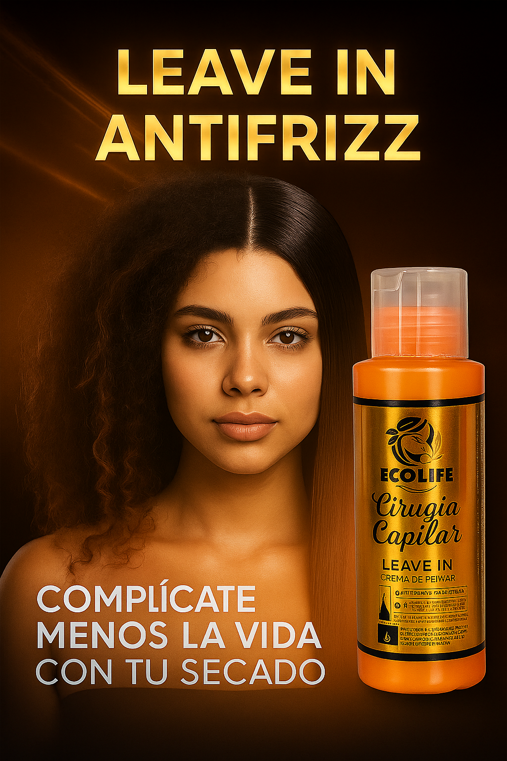 🧡 ECOLIFE TECHNOLOGIES – CIRUGÍA CAPILAR LEAVE-IN 4oz