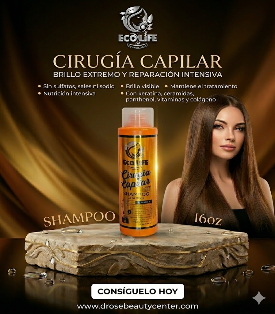 ECOLIFE TECHNOLOGIES Cirugía Capilar Shampoo 16 oz