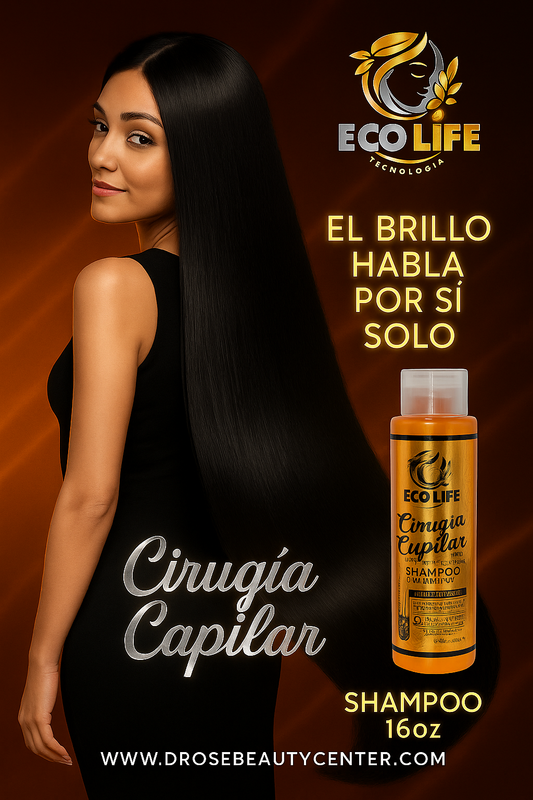 💛ECOLIFE TECHNOLOGIES – CIRUGÍA CAPILAR SHAMPOO 16oz