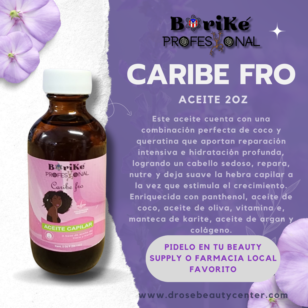 BORIKE PROFESIONAL CARIBE FRO ACEITE CAPILAR 2OZ BPCFA2