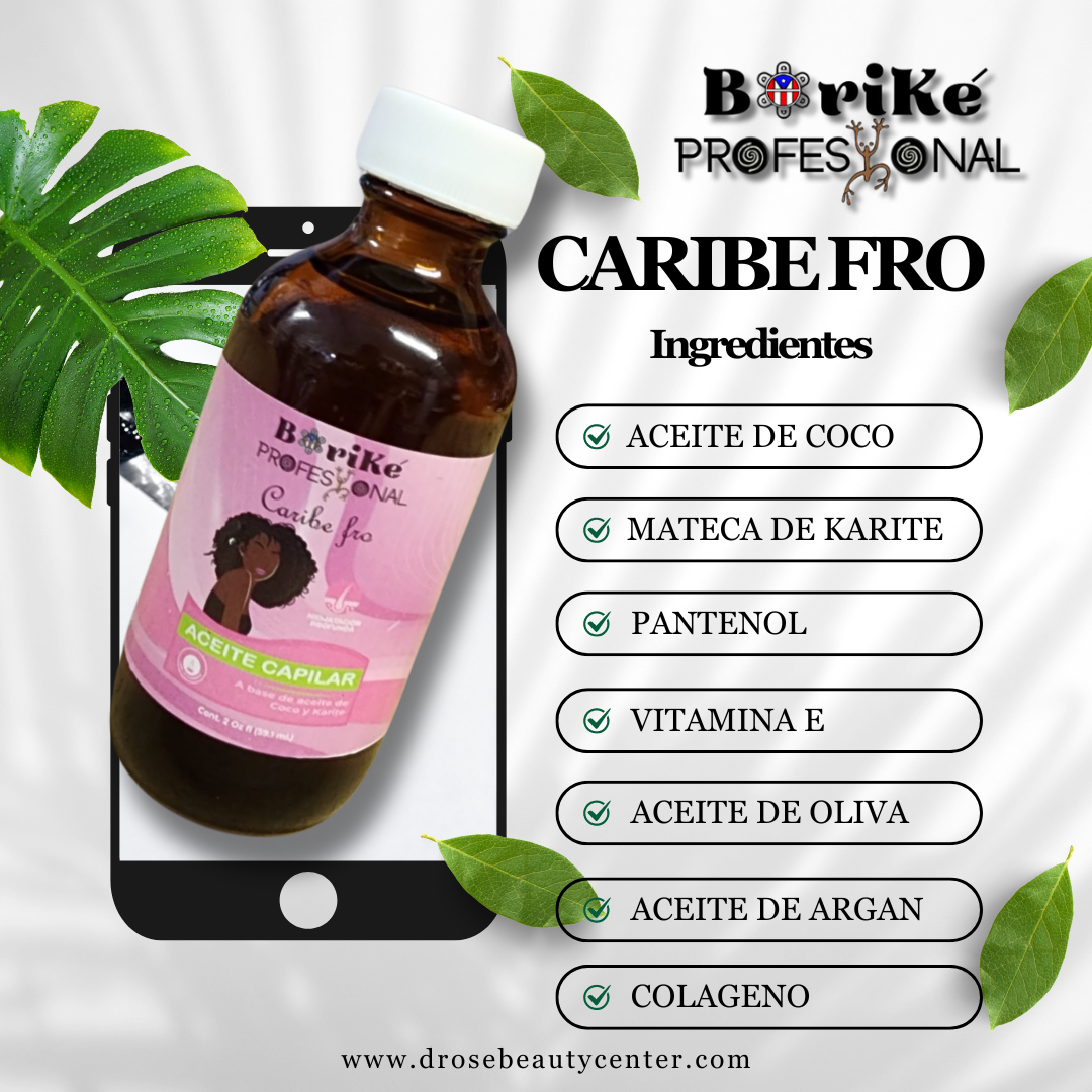 BORIKE PROFESIONAL CARIBE FRO ACEITE CAPILAR 2OZ BPCFA2