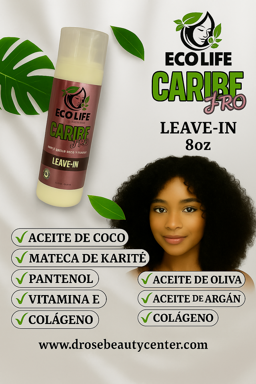 BORIKE PROFESIONAL CARIBE FRO LEAVE IN 8OZ BPCFLI8